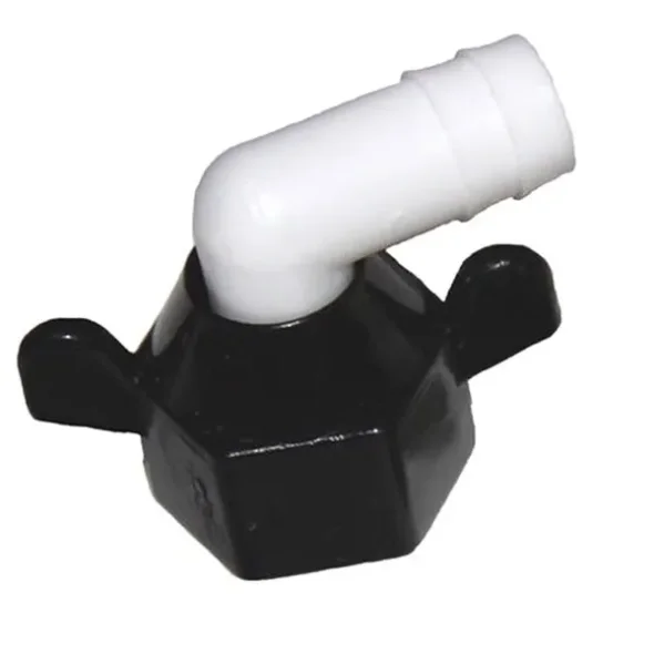 Shurflo pumpe fittings 12mm 'albue'