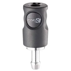 Lyn vandkobling med slangestuds og tnd sluk knap 8mm