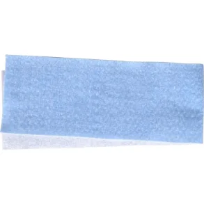 Engangsmoppe, bl, polyester/PE, 60 cm 500stk/krt