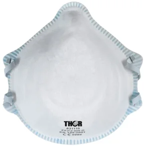 ansigtmask THOR One size hvid PP FFP2 NR D uden ventil 20stk/pak 