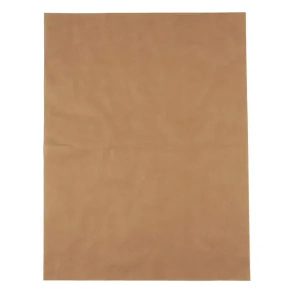 Burgerpapir, 30x40cm, ubleget, Brun 500 ark uden tryk