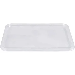 Lg, 17,5x11,9cm, klar, PP, snap-on, rektangulr 500stk