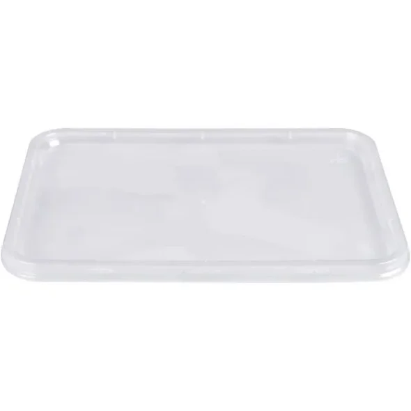 Lg, 17,5x11,9cm, klar, PP, snap-on, rektangulr 500stk