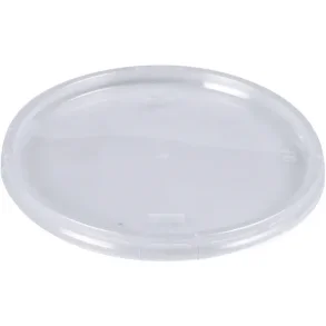 Lg, 11,5cm, klar, PP, snap-on, rund til 0481, 0482, 500stk