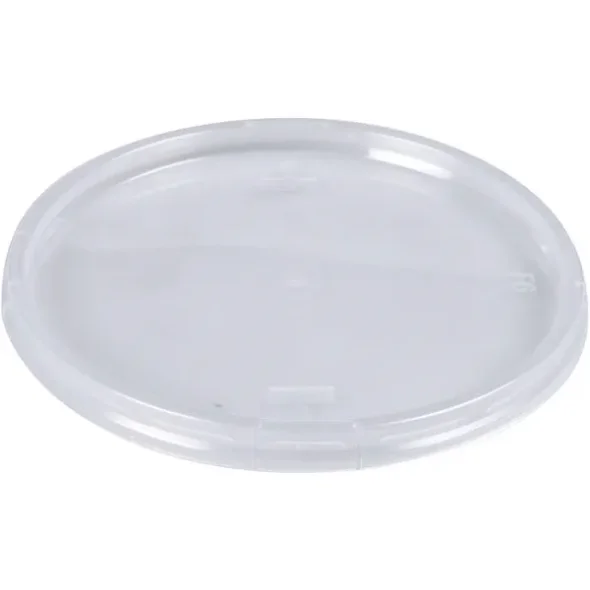 Lg, 11,5cm, klar, PP, snap-on, rund til 0481, 0482, 500stk