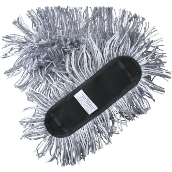 Interirhndmoppe, 20x6cm, gr, mikrofiber, 20 cm