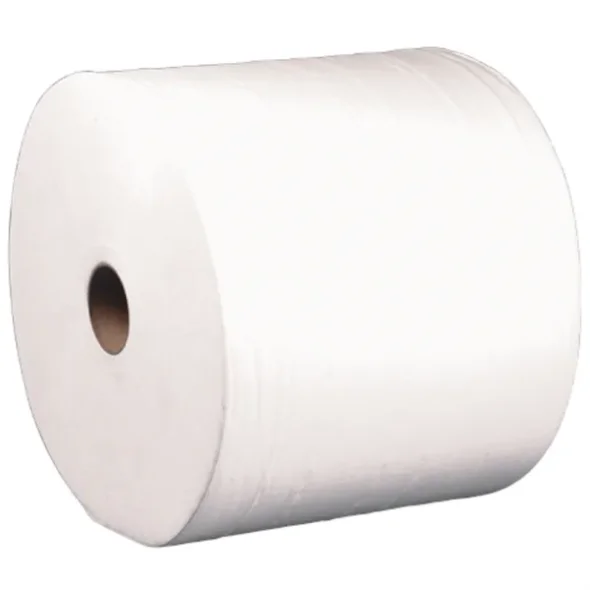 Vrkstedsrulle, 4-lags, 400m x 29,3cm, 34cm, hvid 1 rulle