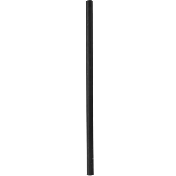 Sugerr, 100 stk, 25cm, 8mm, sort, papir