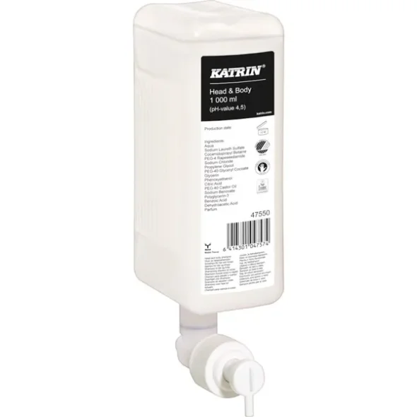 Katrin hair and body med parfume 1 liter