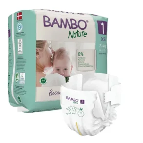 Bambo Nature, ECO labeled bleer, 1, 2-4 kg  132stk/kolli