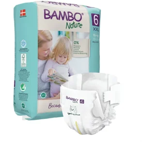 Bambo Nature, Miljmrkede bleer, 6, 16+ kg 120 stk/pak