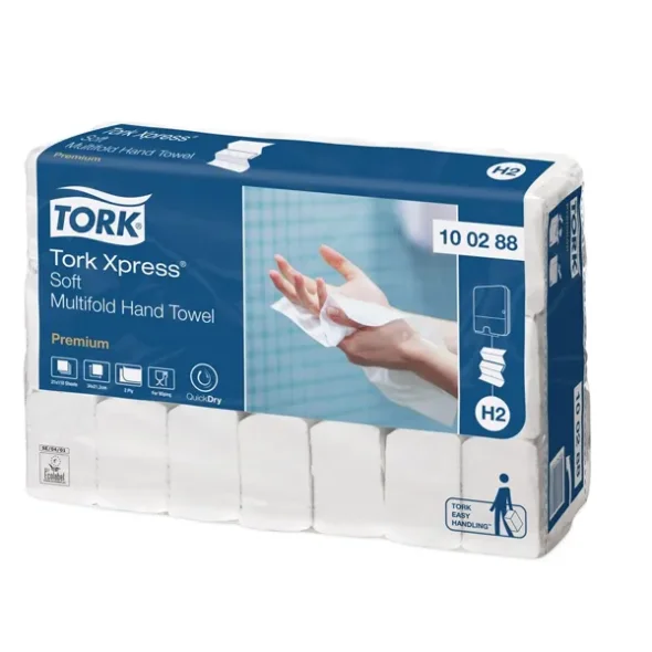 Tork Premium soft, 4-fold H2 xpres, 28 karton