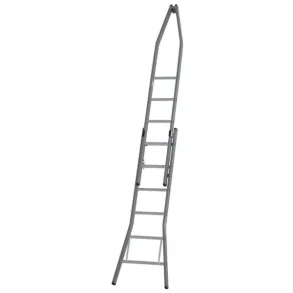 Dirks ALU stige, teflonbeslaget 2 delt