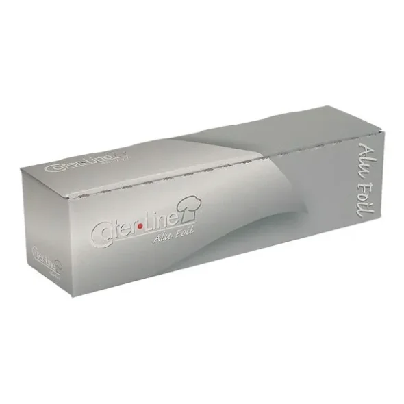 Alufolie, Cater-Line, 150m x 30cm, slv, i cut-box