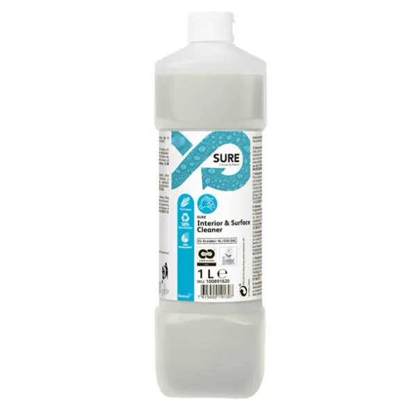 SURE Interior & Surface Cleaner, 1 liter Universal 