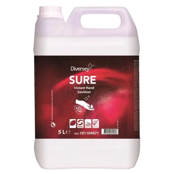 Hnddesinfektion Diversey SURE INSTANT (C2C uden sprit) 5 liter
