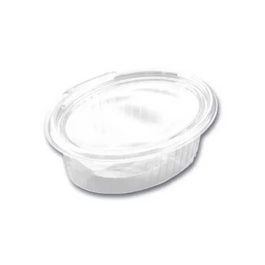 Salatbakke med hngslet APET 500 ml 12 pk x 50 stk