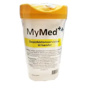 Hygiejne Servietter hnder og overflader 100 stk desinfektion servietter
