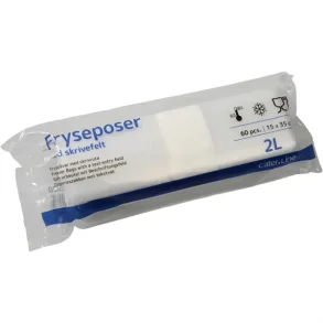 Frysepose, 2 l, klar, LDPE/virgin, 15x35cm 15rl/kolli  60 stk = 1 rulle