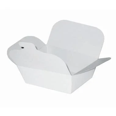 Kinaske lille 500ml 89x109x48mm Karton PE-Belagt Hvid 600stk