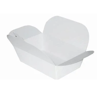 Kinaske 1000 ml 100x165x65 mm Karton PE-Belagt Hvid 300 stk