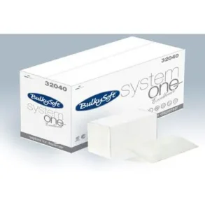 Serviet BulkySoft 160x215 mm 2-lag Interfold ONE  4000stk 