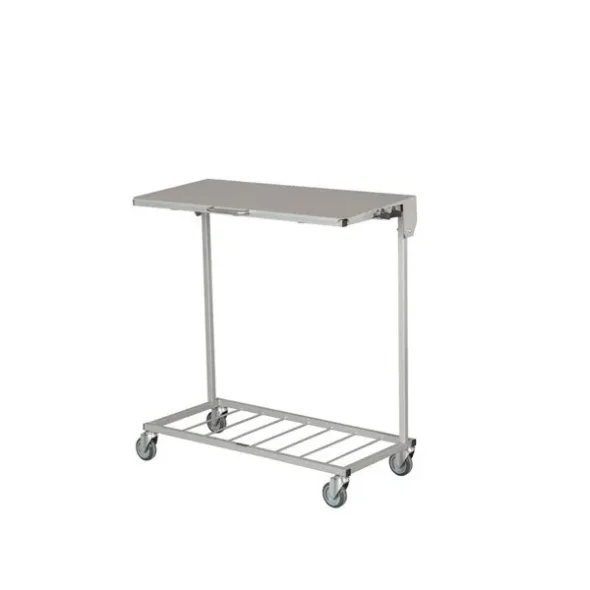 Trippel affaldsstativ, silver