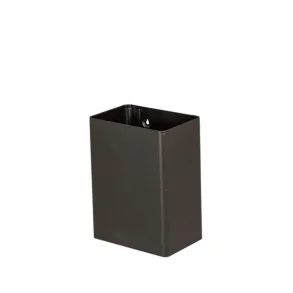 Papirkurv Vgophngt Sort 22 L