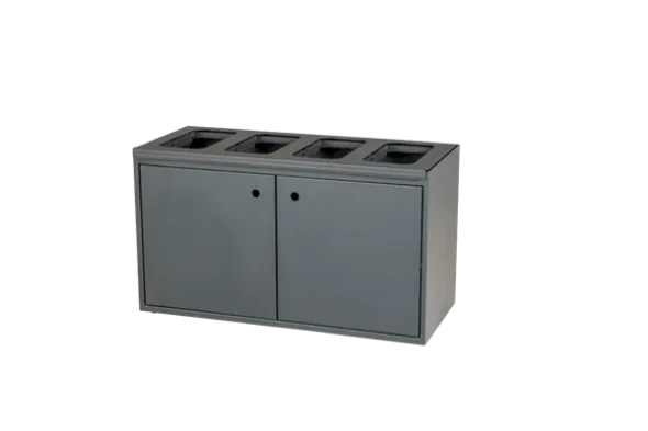 Vghngt (4x40 ltr) ben , Gr - Softclose