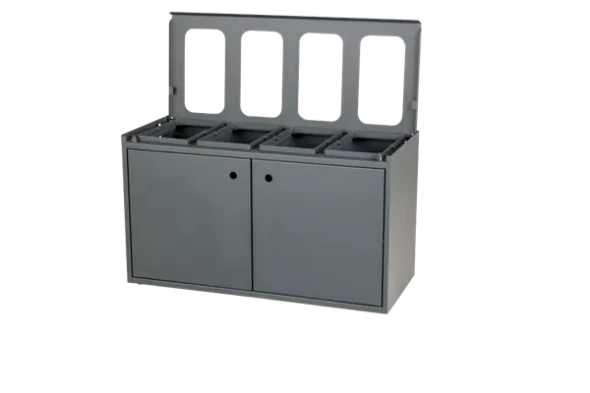 Vghngt (4x40 ltr) ben , Gr - Softclose