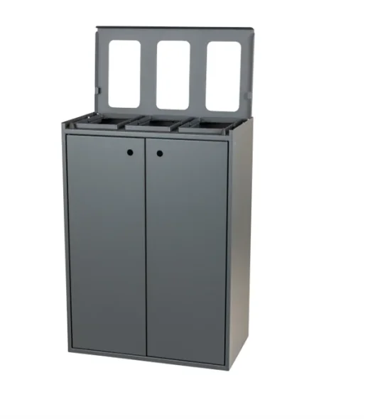 2x60 ltr. + 10 ltr. spand