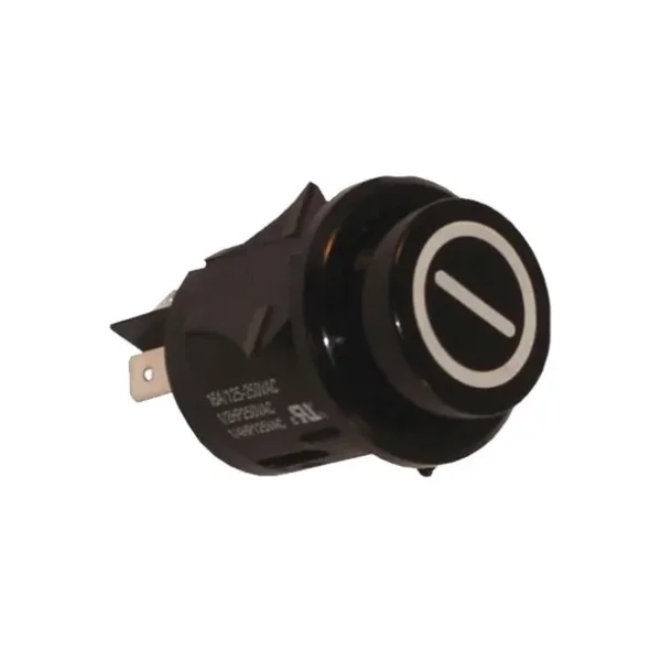 Afbryder NY sort med 4 stikben  VP930