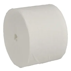 Toiletpapir, neutral, 2-lags, 100m x 9cm, 13,3cm, hvid 36rl