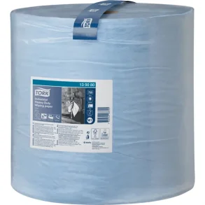 Vrkstedsrulle, Tork W1, 3-lags, 255m x 36,9cm, 39cm, bl, 100% nyfiber, 1 rulle