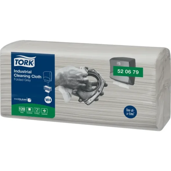 Industriaftrring, Tork W4, 1-lags, 41,5x35,5cm, gr, 480stk/kolli
