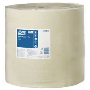 Vrkstedsrulle, Tork W1, 1-lags, 1190m38cm, gul, #127107