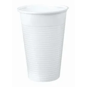 Drikkebger 20cl 70,2xH98mm PP Hvid       3000stk