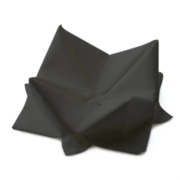 Kaffeserviet Duni, 3-lags 1/4 fold 24x24cm sort 2000stk