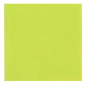 Middagsserviet Gastro-Line 3-lags 1/4 fold, 40x40 cm lysegrn/kiwi 1400 stk