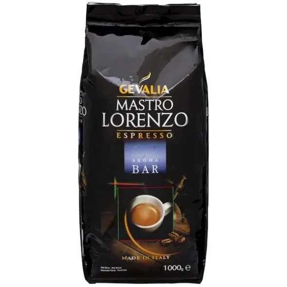 Gevalia Mastro Lorenzo Aroma bar helbnner 8 x 1kg
