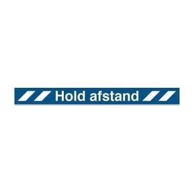 Gulvmrke Hold afstand 100x1000 mm 0.2mm bl