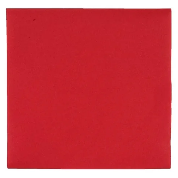 Stikdug Gastro-Line, 80x80cm, Rd airlaid 100stk