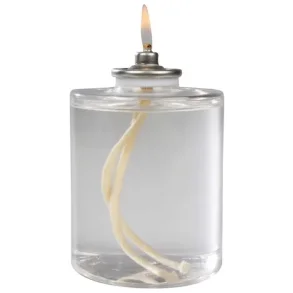 Olielys, 5,8cm, 5,1cm, hvid, 22 timer, palmekerneolie 72 stk