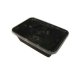 Plastl�da Nudell�da 750ml L175xB120xH58mm svart med lock 250 st