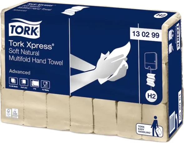 Tork Xpress Natur H2 130299 hndkldeark 