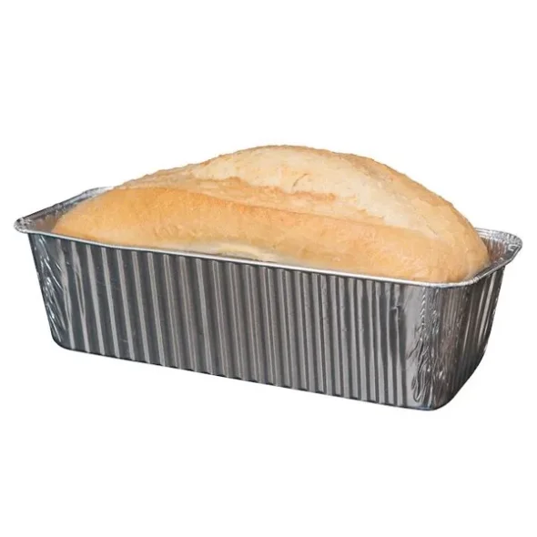 Alu-form, 23,2x10,4x6,2cm,1100 ml, rektangulr, 85stk x 8 pakker