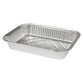 Aluminiumsbakke, 19,1x13,9x3,2cm, 610 ml, 480stk/kolli