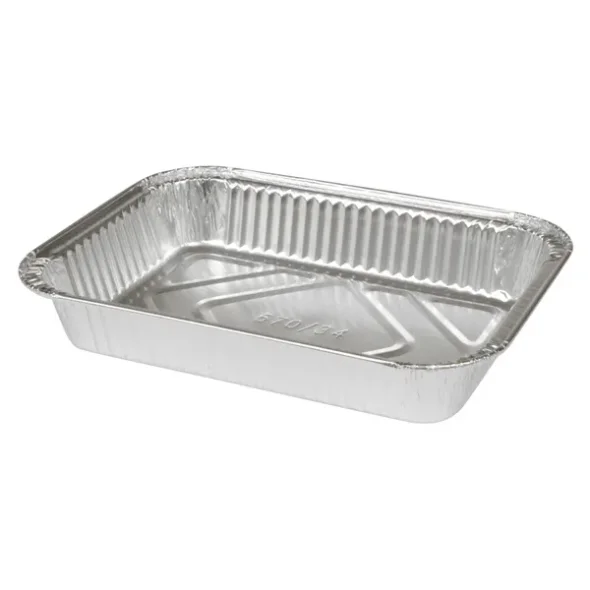 Aluminiumsbakke, 19,1x13,9x3,2cm, 610 ml, 480stk/kolli
