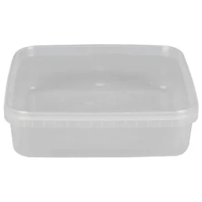 Condi btte 20x20x6,1cm 1,5 l 1500 ml klar PP 1-rums 12 stk