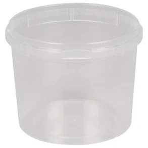 Condi btte, 9,7cm, 122mm, 800 ml, klar, PP, 1-rums 360stk